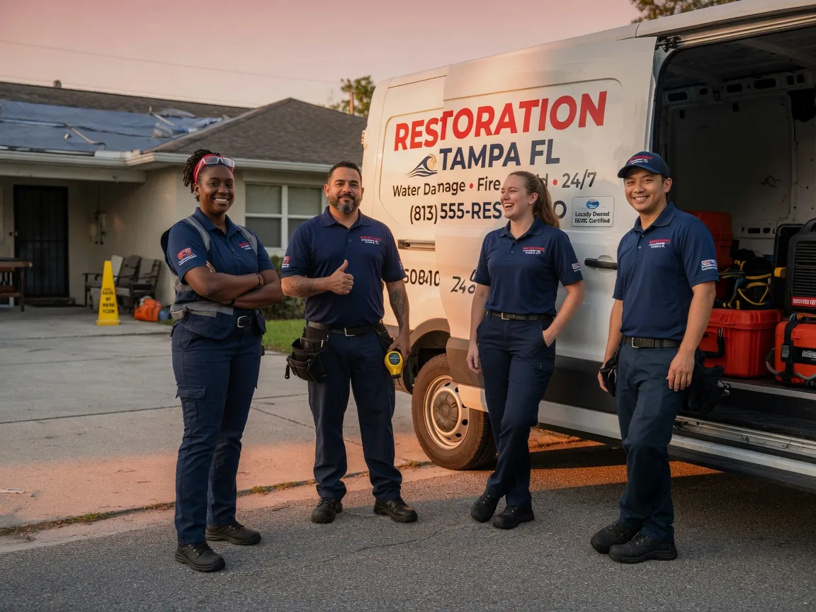 Water Damage Restoration company in South Vienna, OH